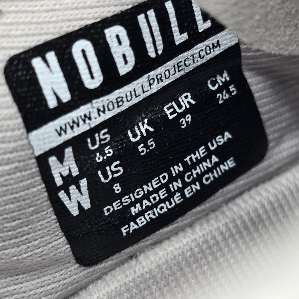 Nobull Shoes Womens 8 Gray Superfabric Gym Training Athletic Workout Sneakers